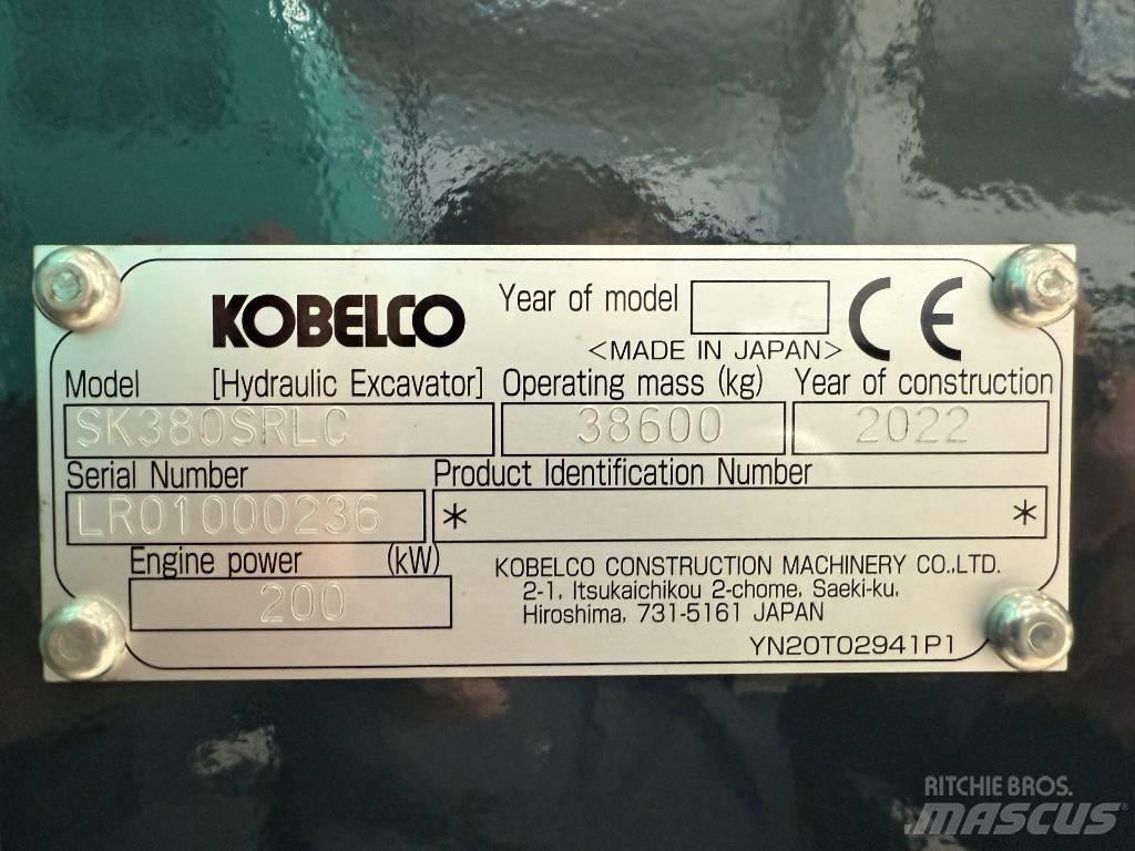 Kobelco SK380SRLC Bandgrävare