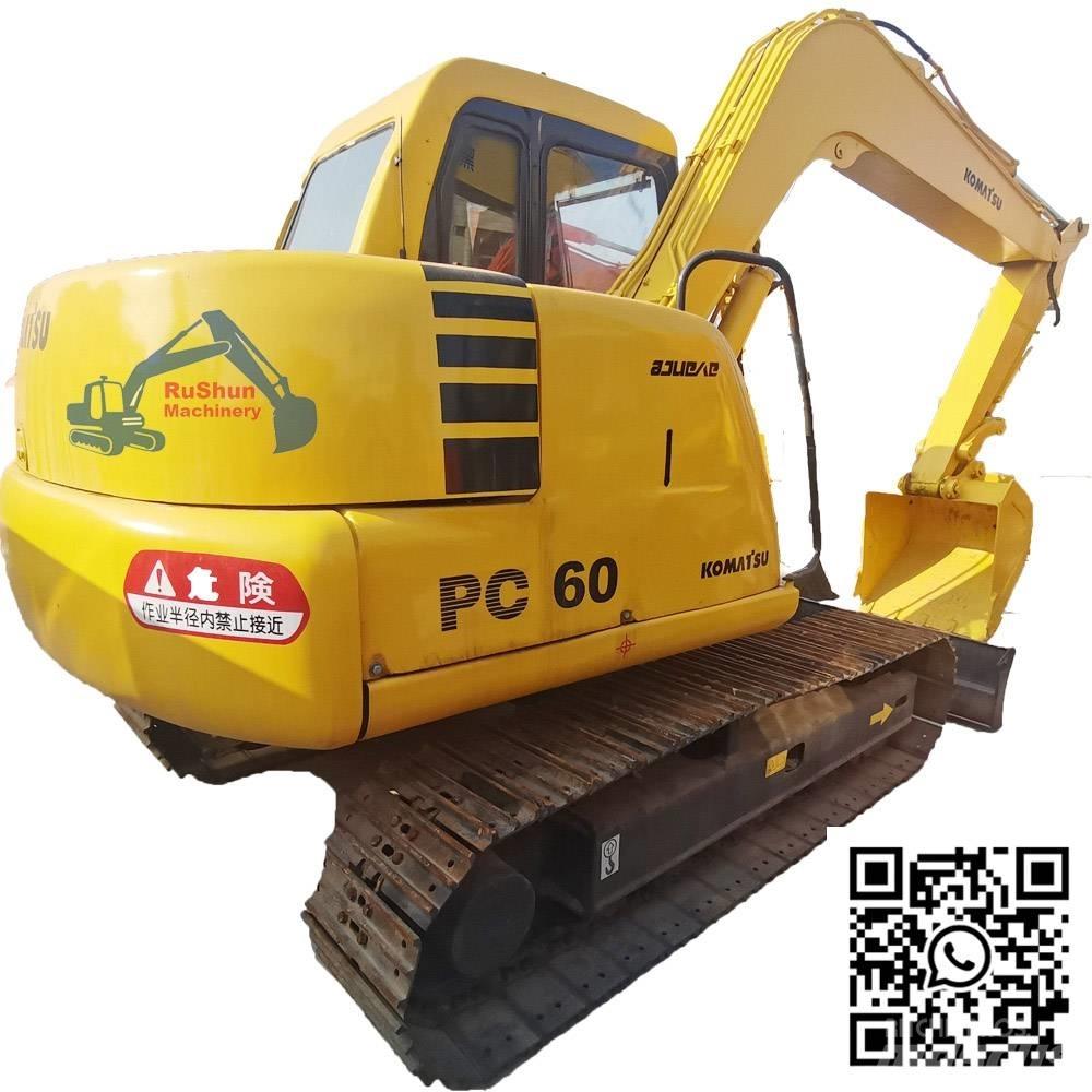 Komatsu PC60 Minigrävare < 7t
