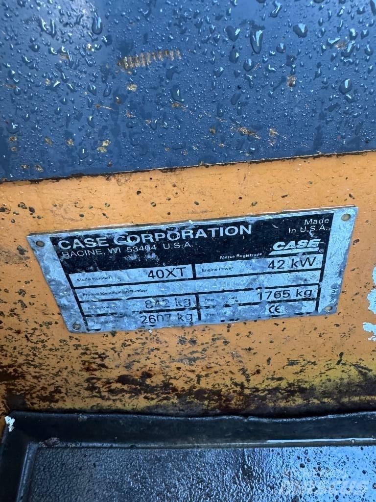 CASE 40 XT Kompaktlastare