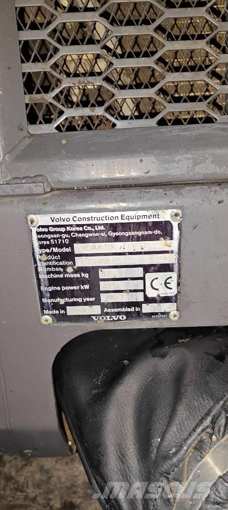 Volvo ECR 88 pro Midigrävmaskiner 7t - 12t