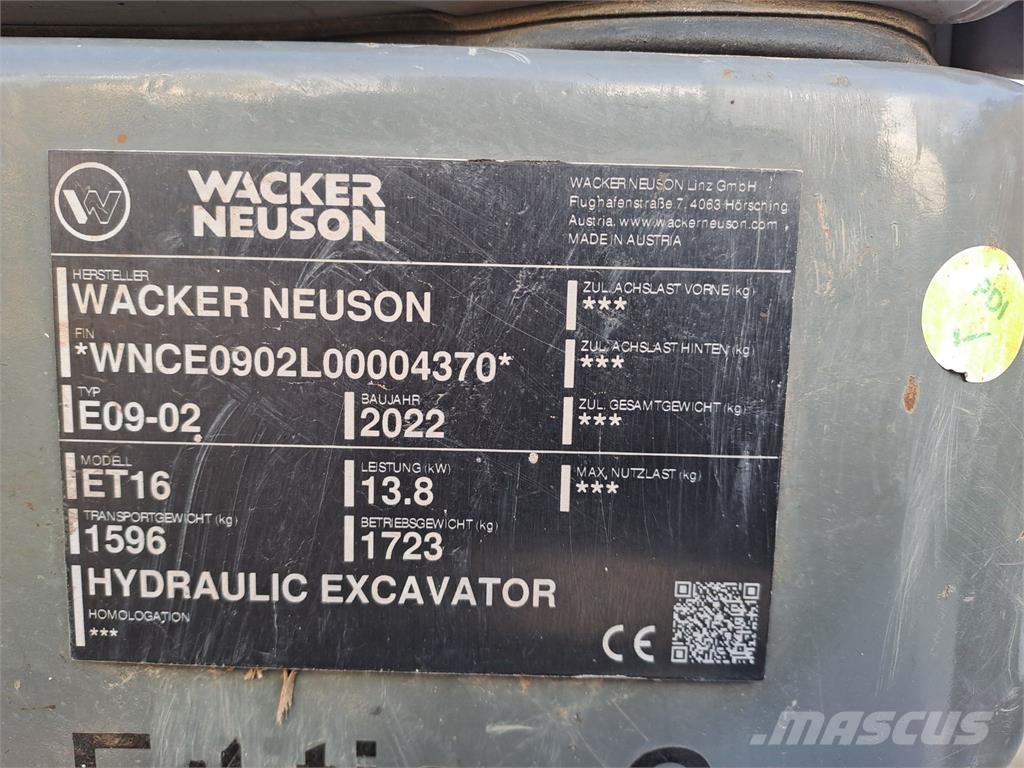 Wacker Neuson ET16 Bandgrävare