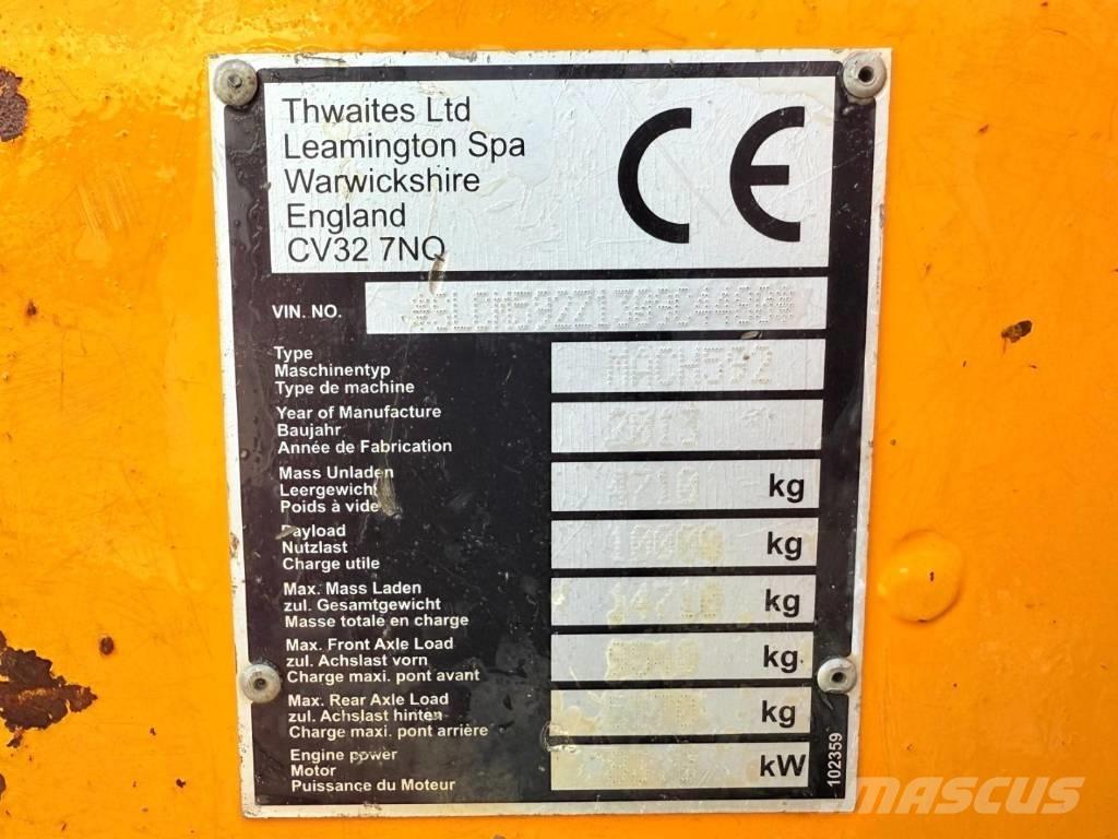 Thwaites MACH 592 Minidumprar