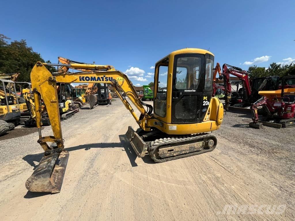 Komatsu PC 20 R-8 Minigrävare < 7t