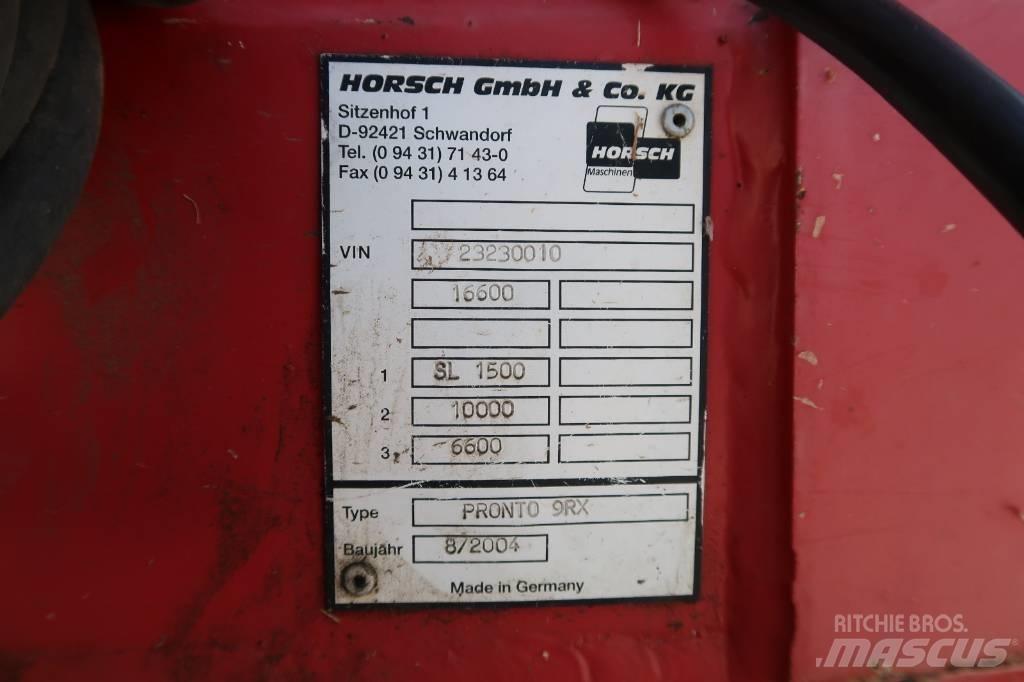 Horsch Pronto 9 RX Precisionsåmaskiner