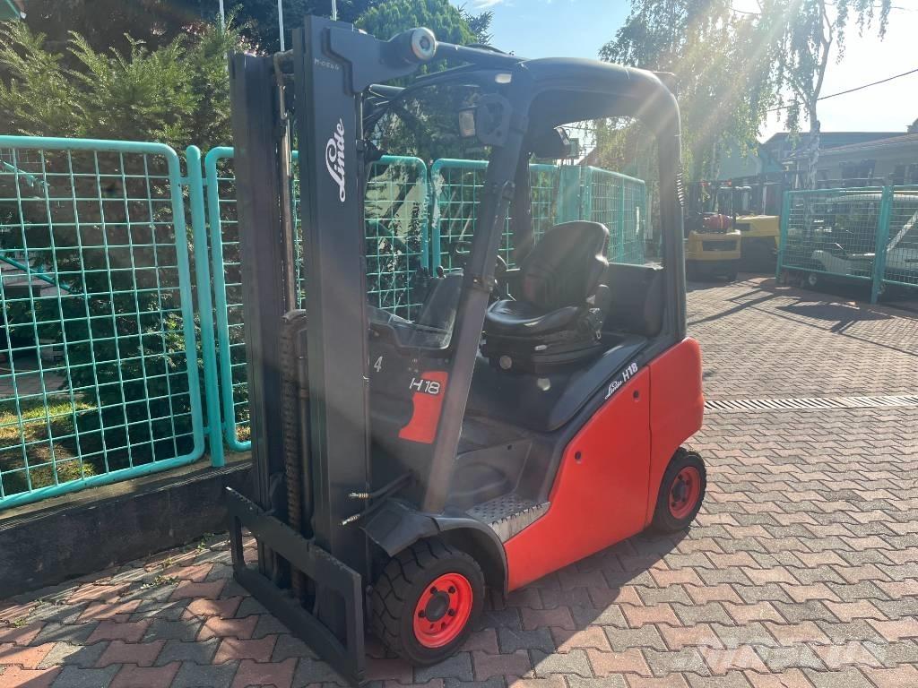 Linde H18T-01 V-3163 Gasolmotviktstruckar