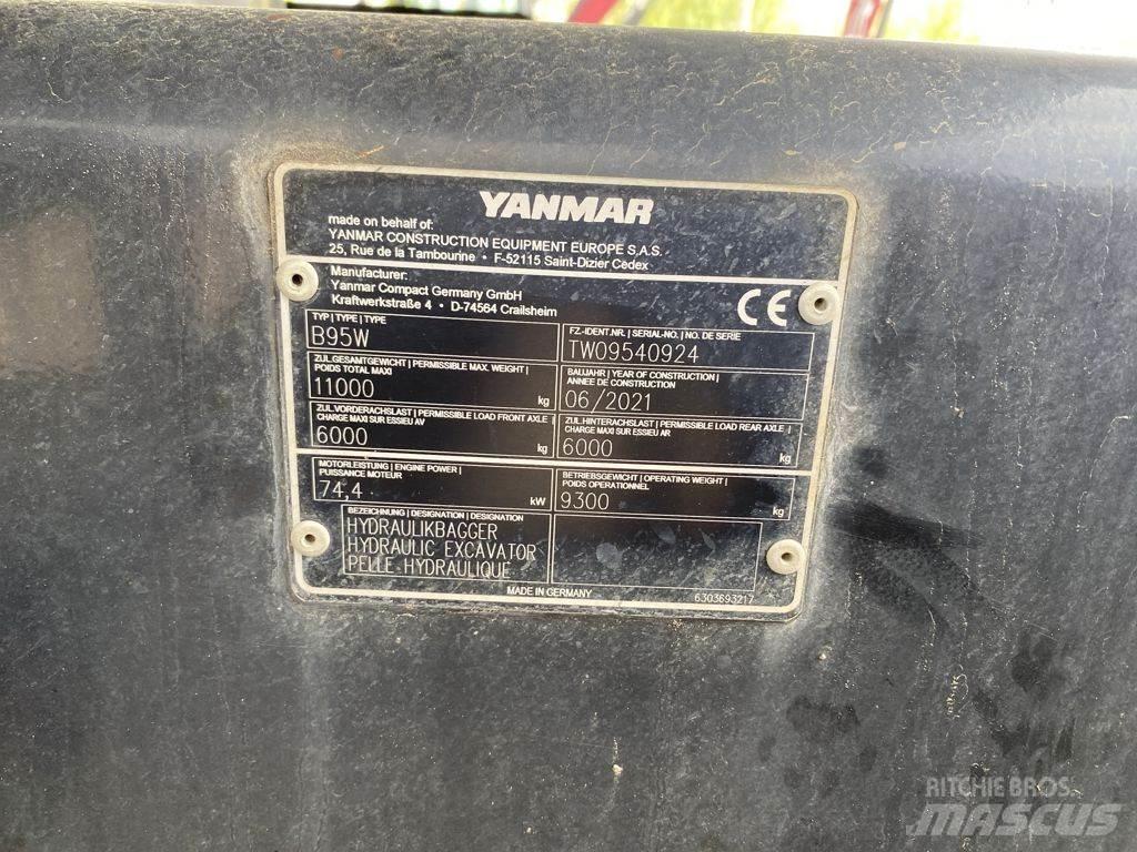 Yanmar B95W Hjulgrävare