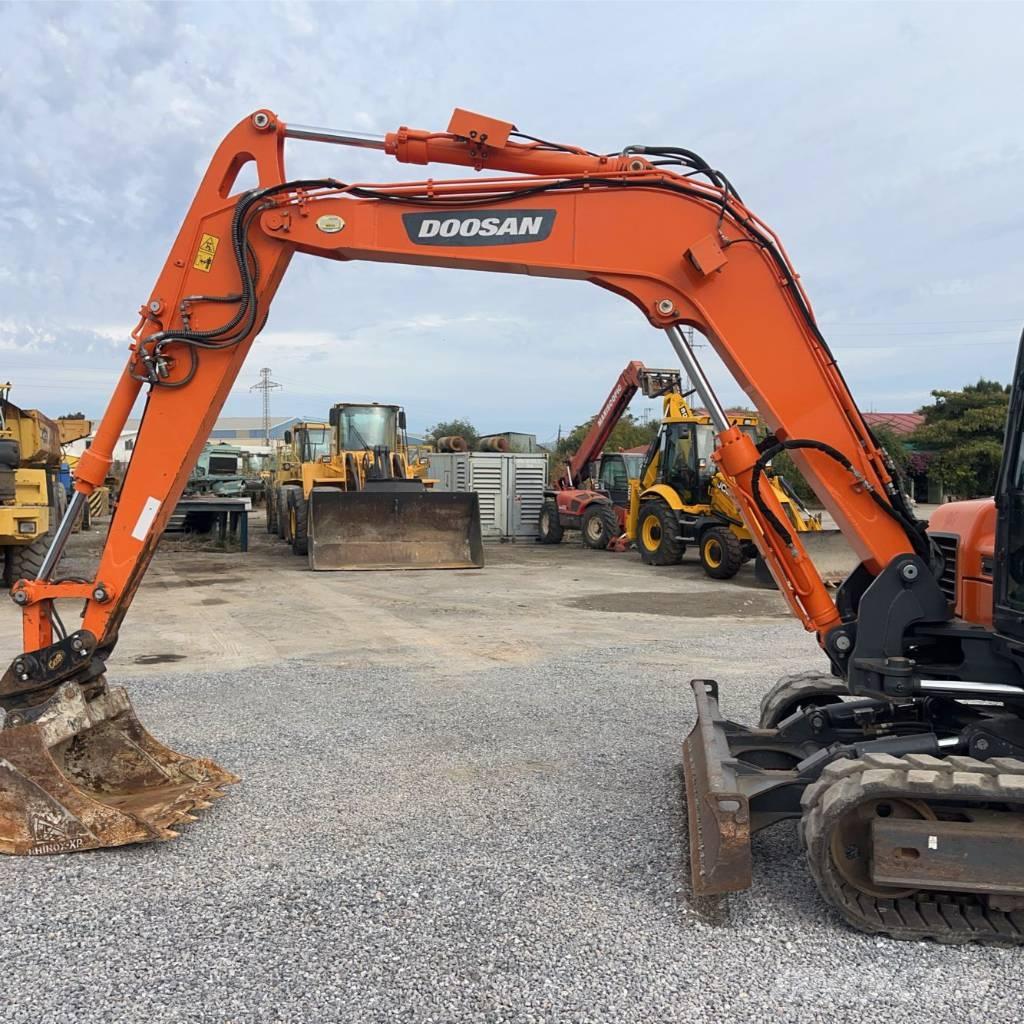 Doosan DX 85 R-3 Midigrävmaskiner 7t - 12t