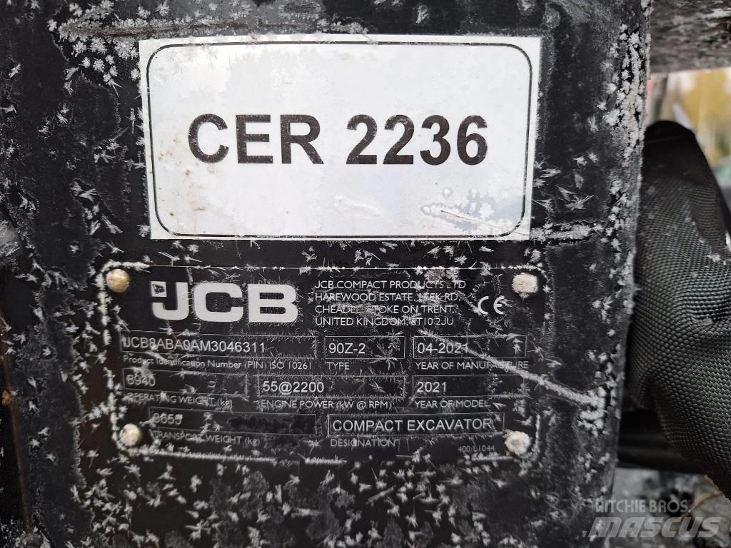 JCB 90 Z-2 Midigrävmaskiner 7t - 12t