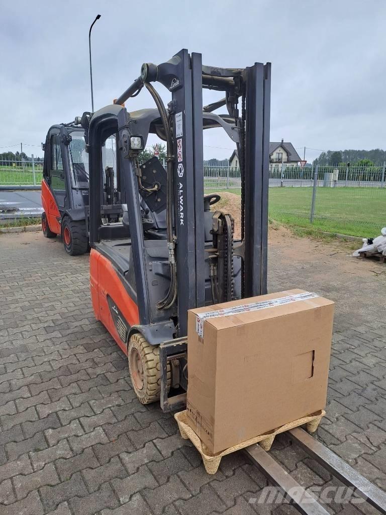Linde E 16 Elmotviktstruckar