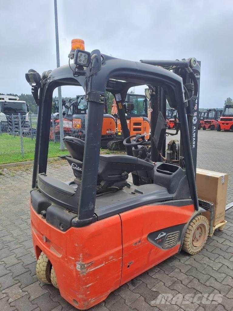 Linde E 16 Elmotviktstruckar