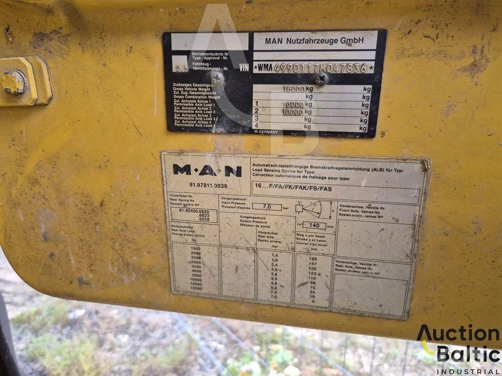 MAN 16.192 Tippbilar