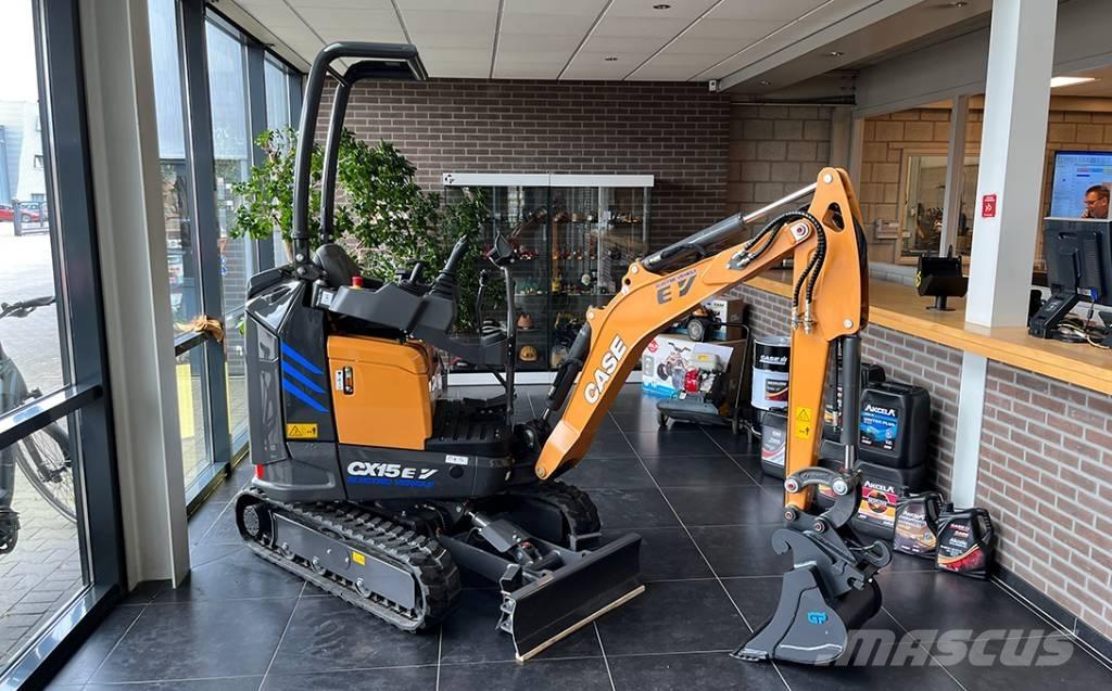CASE CX 15 EV Minigrävare < 7t