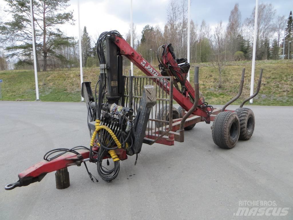 Patu 202T + 8 tn kärry Skogsvagnar