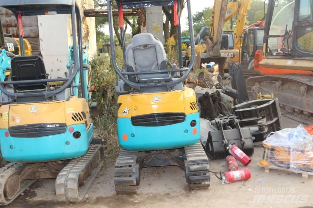 Kubota U 15 Minigrävare < 7t
