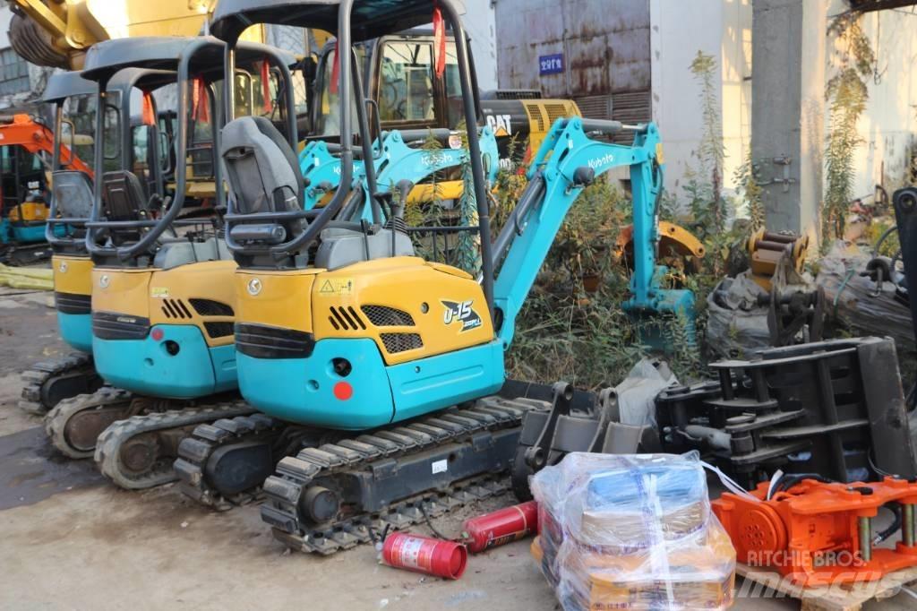 Kubota U 15 Minigrävare < 7t