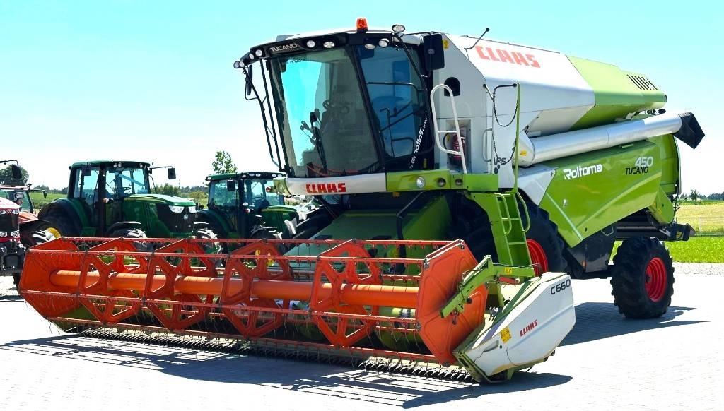 CLAAS Tucano 450 Skördetröskor