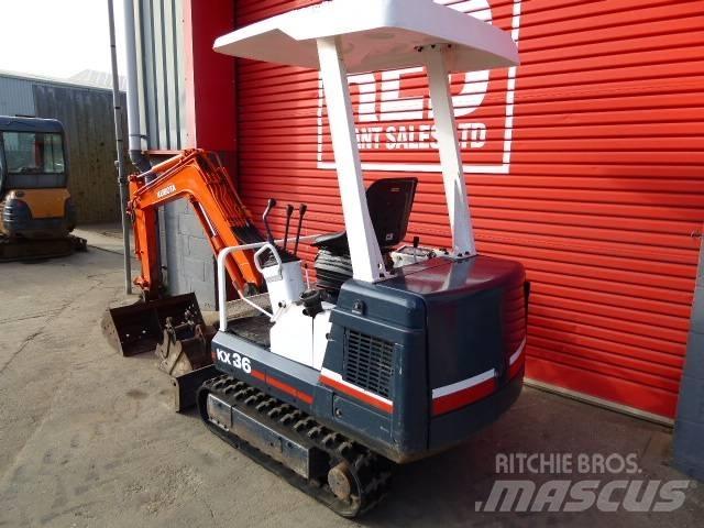Kubota KX 36 Minigrävare < 7t
