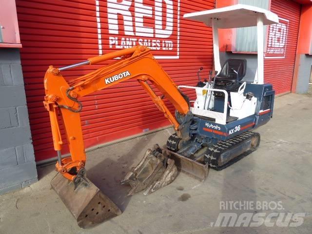 Kubota KX 36 Minigrävare < 7t