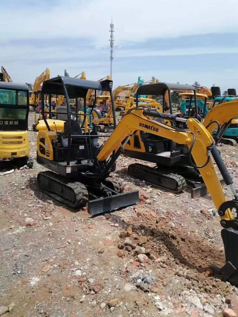 Komatsu PC18 Bandgrävare