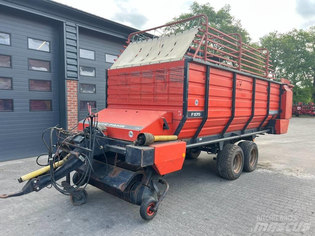 Deutz Fahr F 570 Hackvagn / Självlastarvagn
