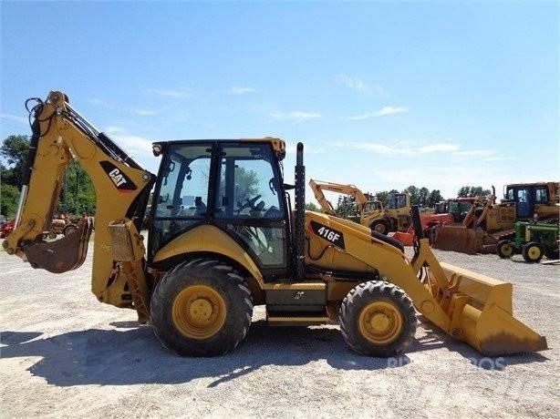 CAT 416 F Grävlastare