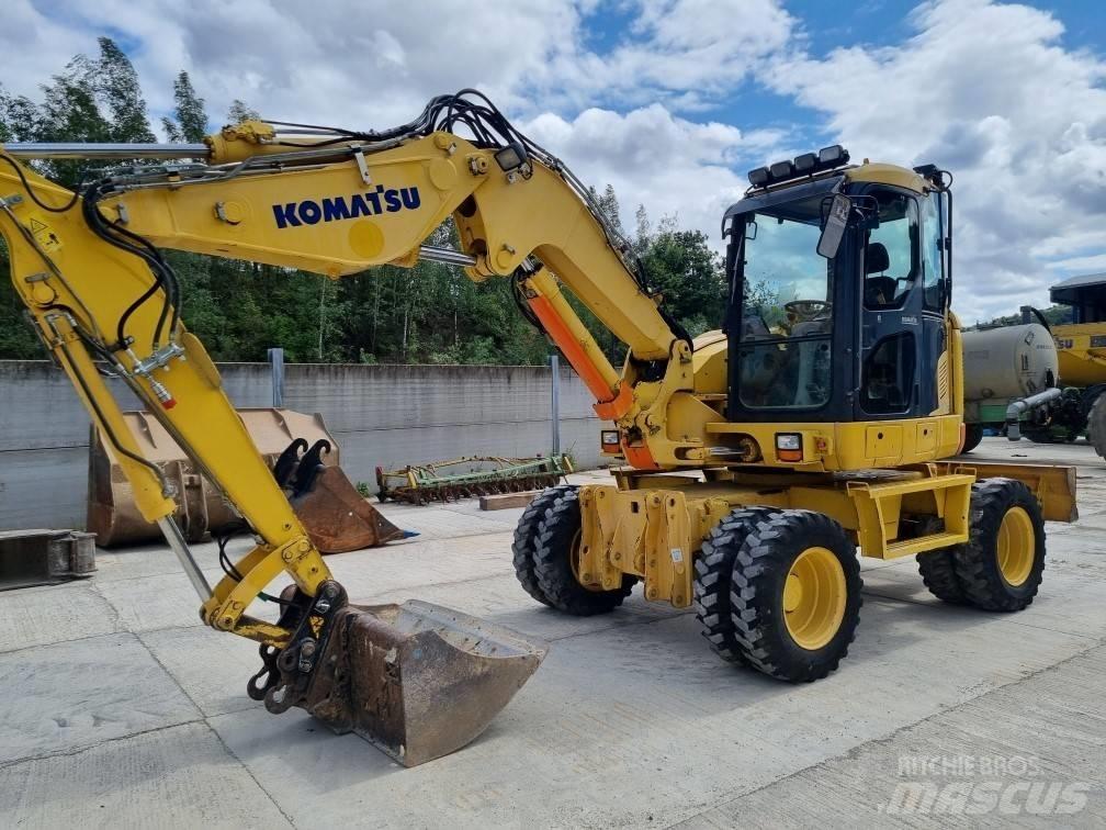 Komatsu PW 118 MR-8 Hjulgrävare