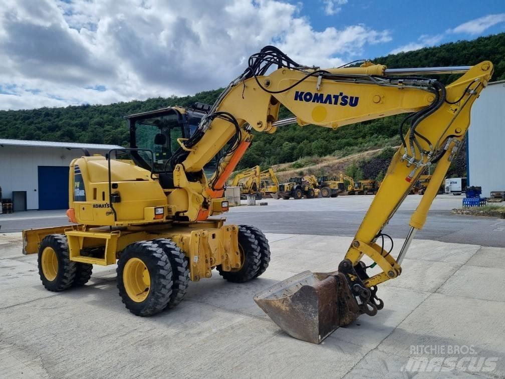 Komatsu PW 118 MR-8 Hjulgrävare