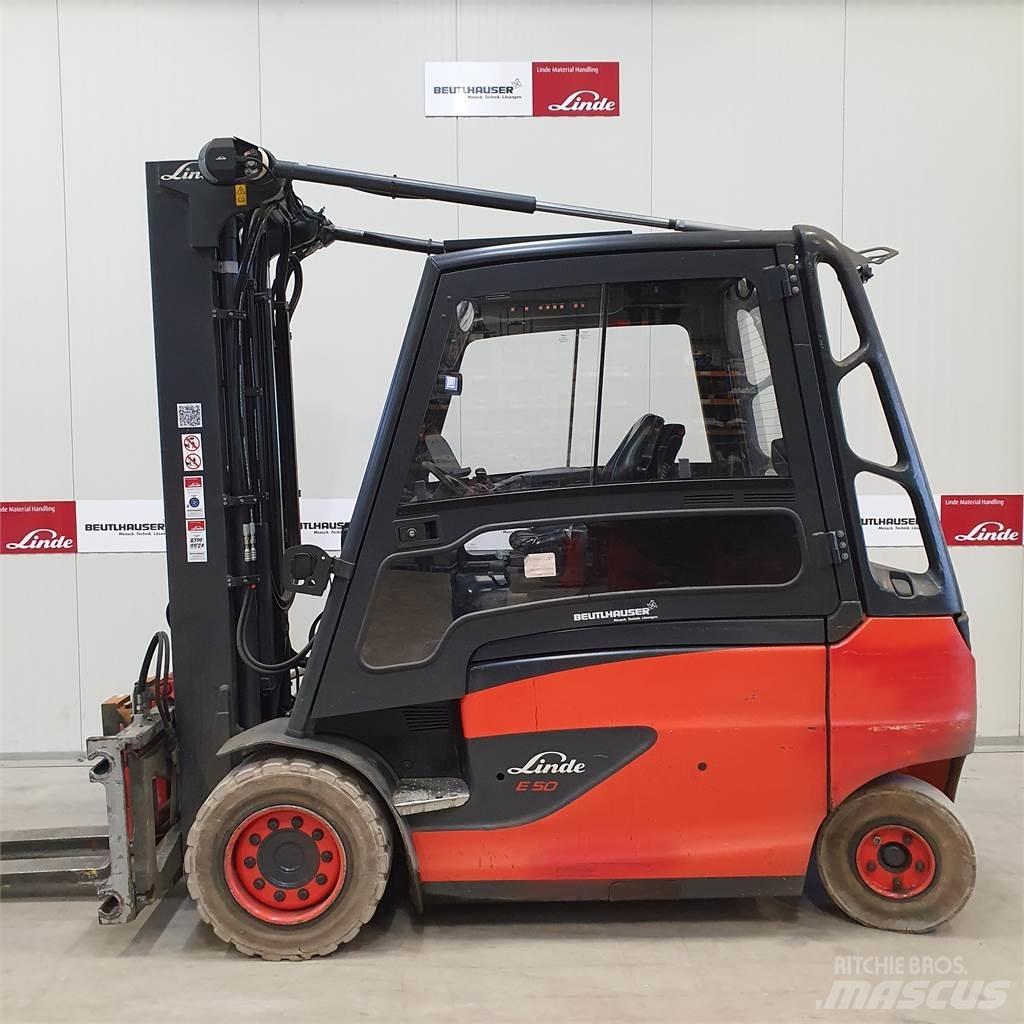 Linde E50/600HL Elmotviktstruckar