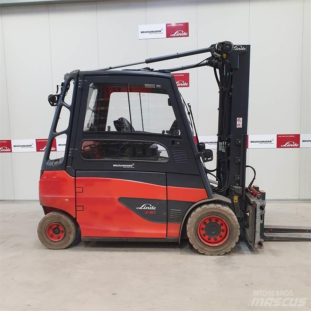 Linde E50/600HL Elmotviktstruckar
