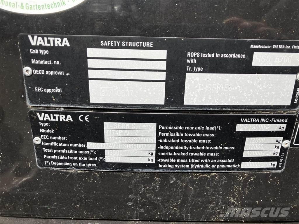 Valtra T174 Versu Traktorer