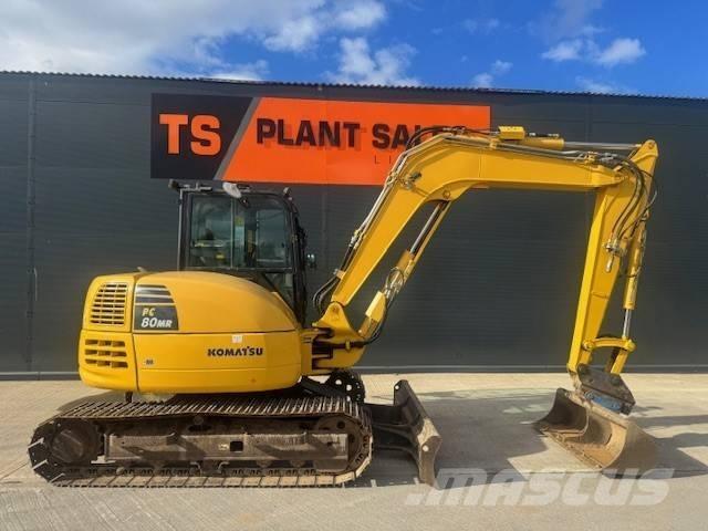 Komatsu PC 88 MR Midigrävmaskiner 7t - 12t
