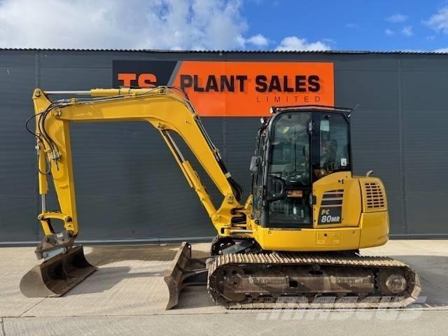 Komatsu PC 88 MR Midigrävmaskiner 7t - 12t