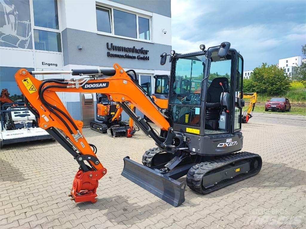 Doosan DX27z Minigrävare < 7t