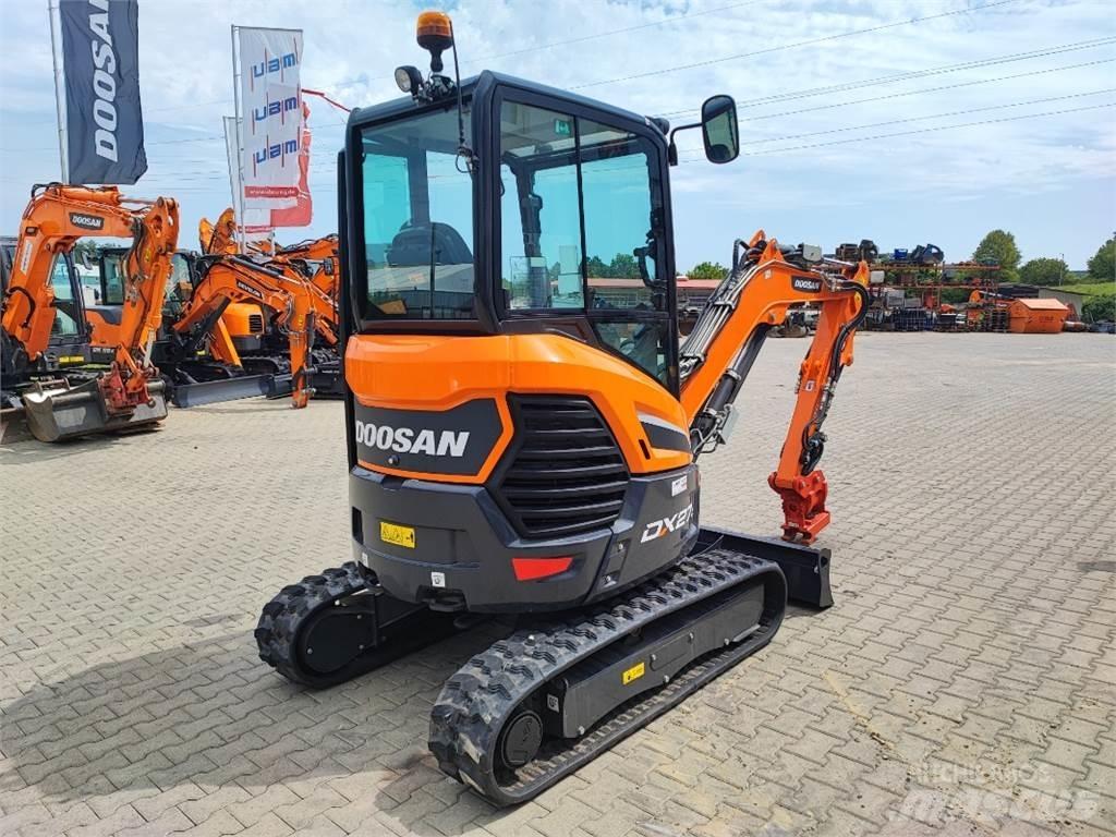 Doosan DX27z Minigrävare < 7t