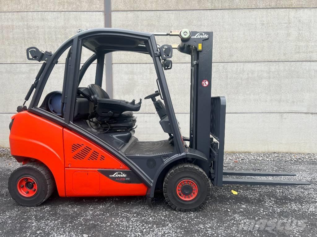 Linde H25T-02 EVO Gasolmotviktstruckar
