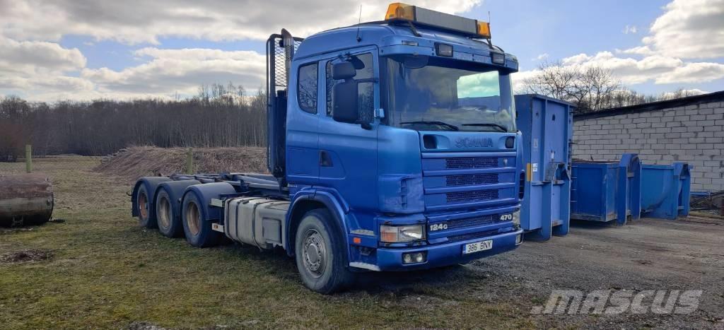 Scania R 124 GB6X4NA Tippbilar