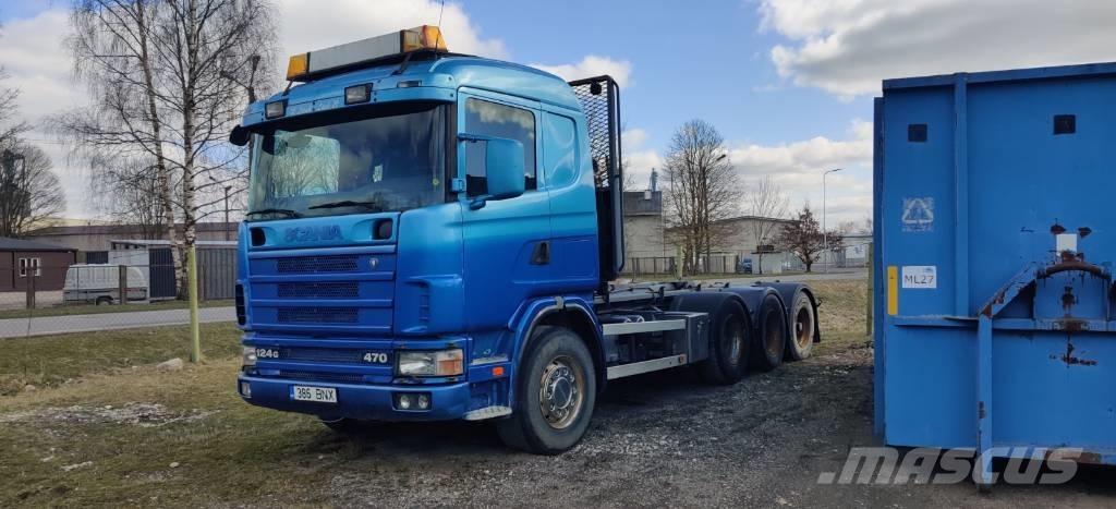 Scania R 124 GB6X4NA Tippbilar
