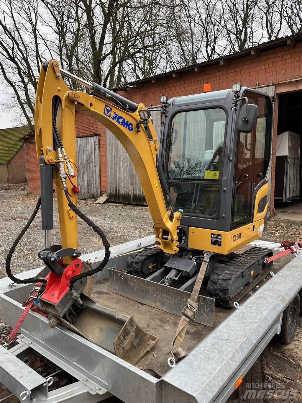 XCMG XE 20 E Minigrävare < 7t