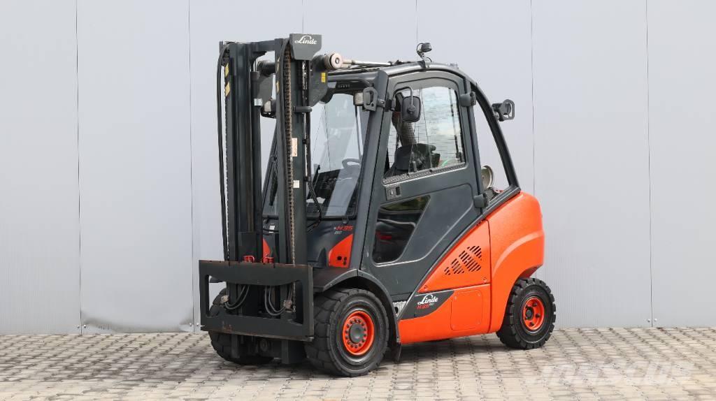 Linde H 35 T Gasolmotviktstruckar