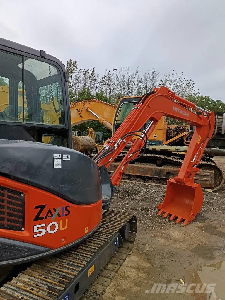 Hitachi ZX 50 U Minigrävare < 7t