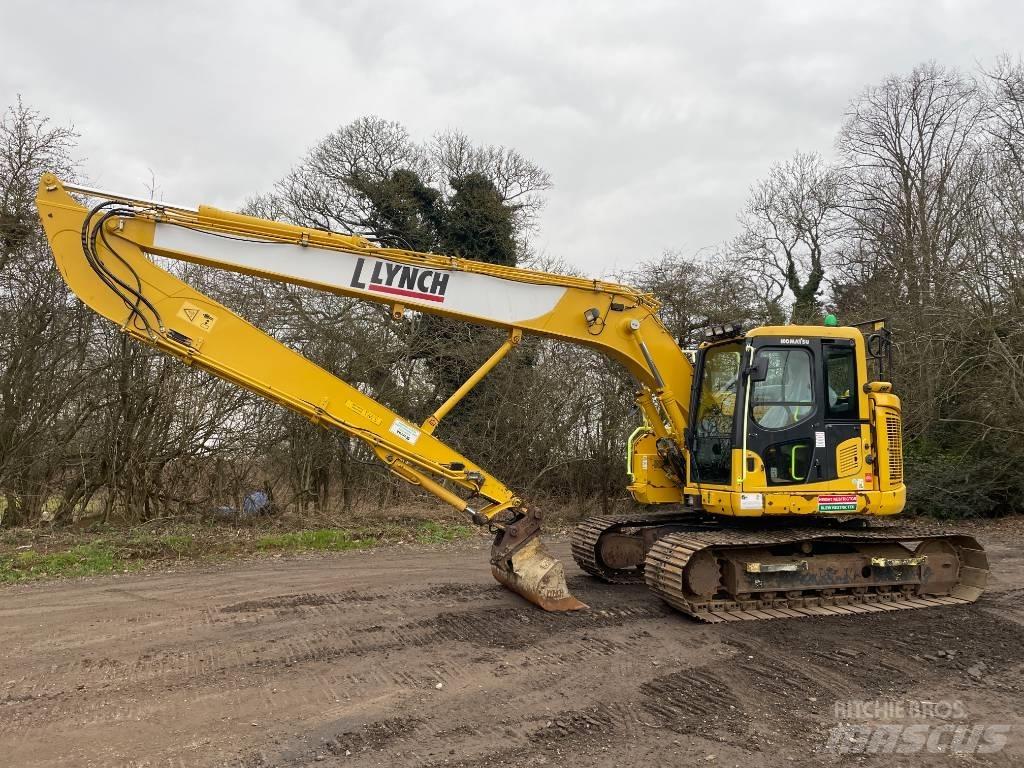 Komatsu PC 138 Grävmaskiner med lång räckvidd