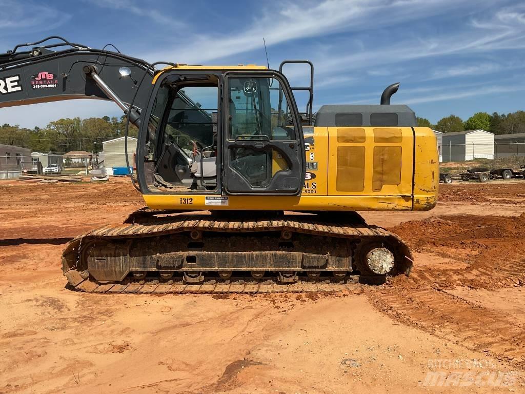 John Deere 210 Bandgrävare