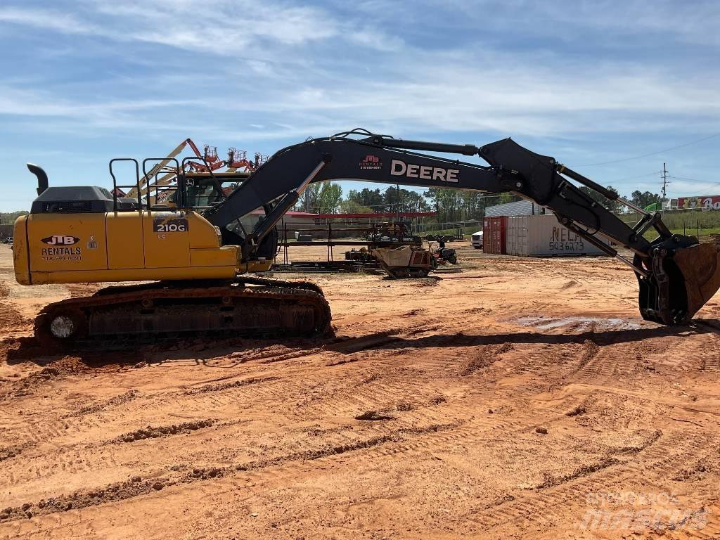 John Deere 210 Bandgrävare