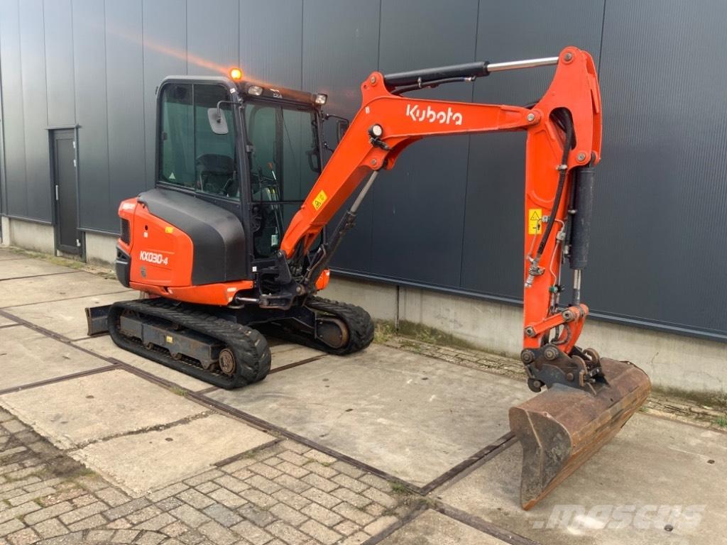 Kubota KX 030-4 Minigrävare < 7t