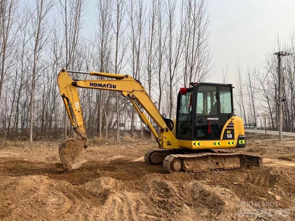Komatsu PC58 Midigrävmaskiner 7t - 12t