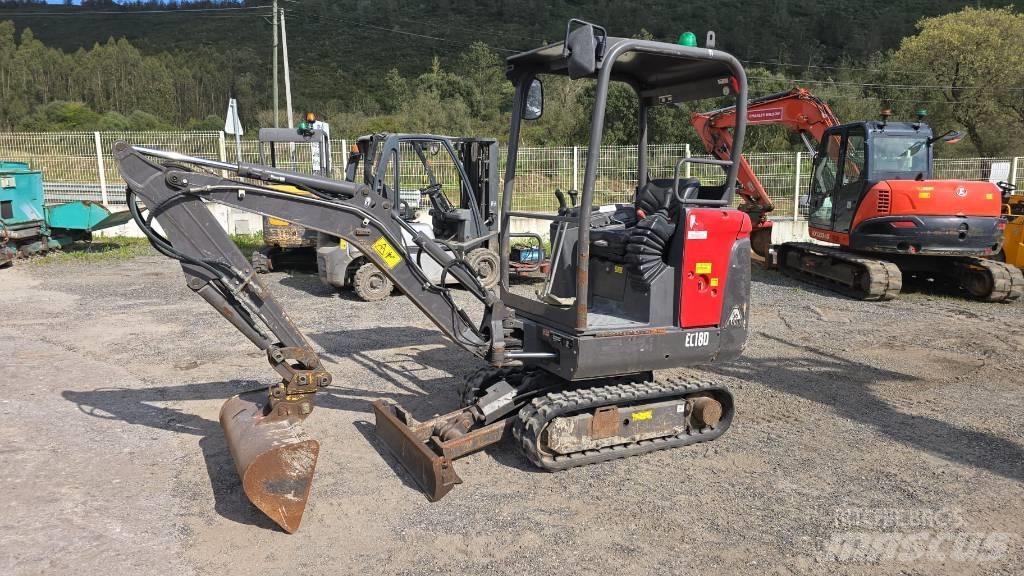 Volvo EC 18 Minigrävare < 7t