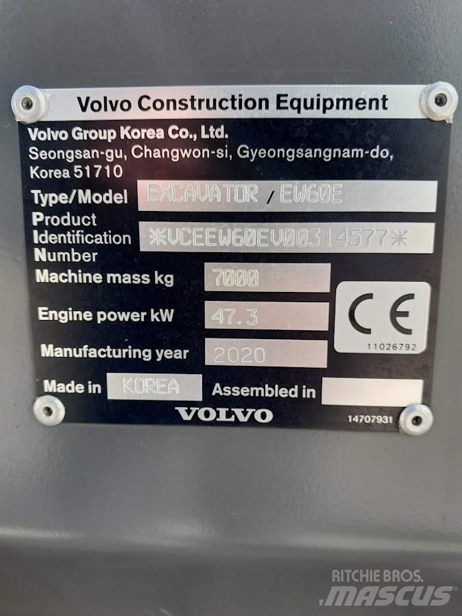 Volvo EW 60 E Hjulgrävare