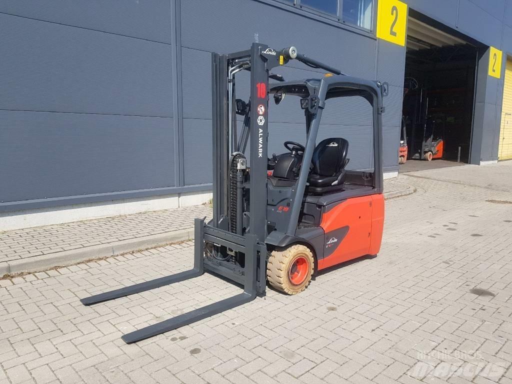 Linde E18 Elmotviktstruckar