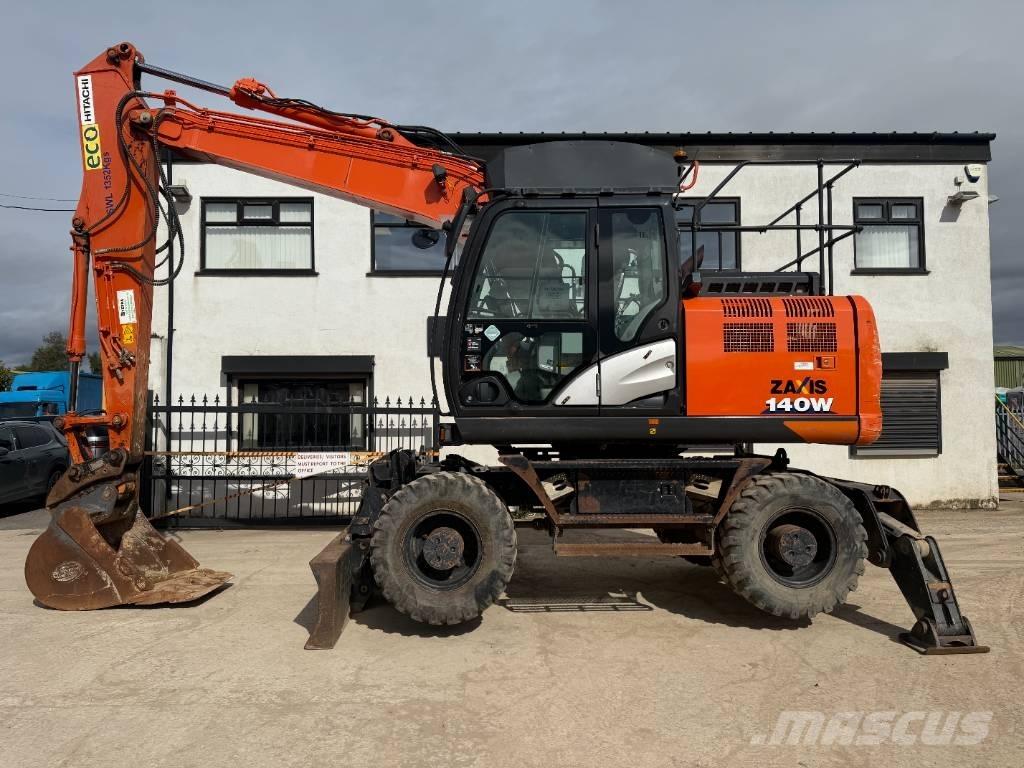Hitachi ZX 140 W-6 Hjulgrävare