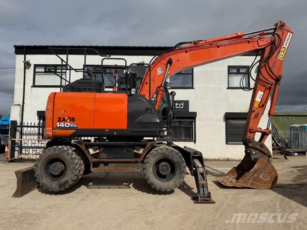 Hitachi ZX 140 W-6 Hjulgrävare